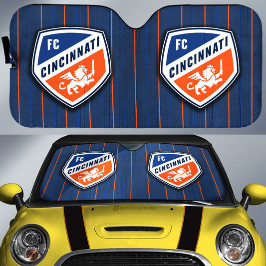 FC Cincinnati Car Sunshade Custom Car Interior Accessories - Gearcarcover - 1