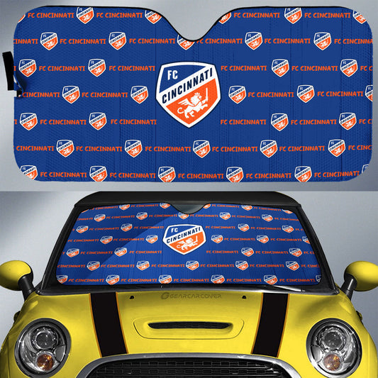FC Cincinnati Car Sunshade Sporty Team Collection - Gearcarcover - 1