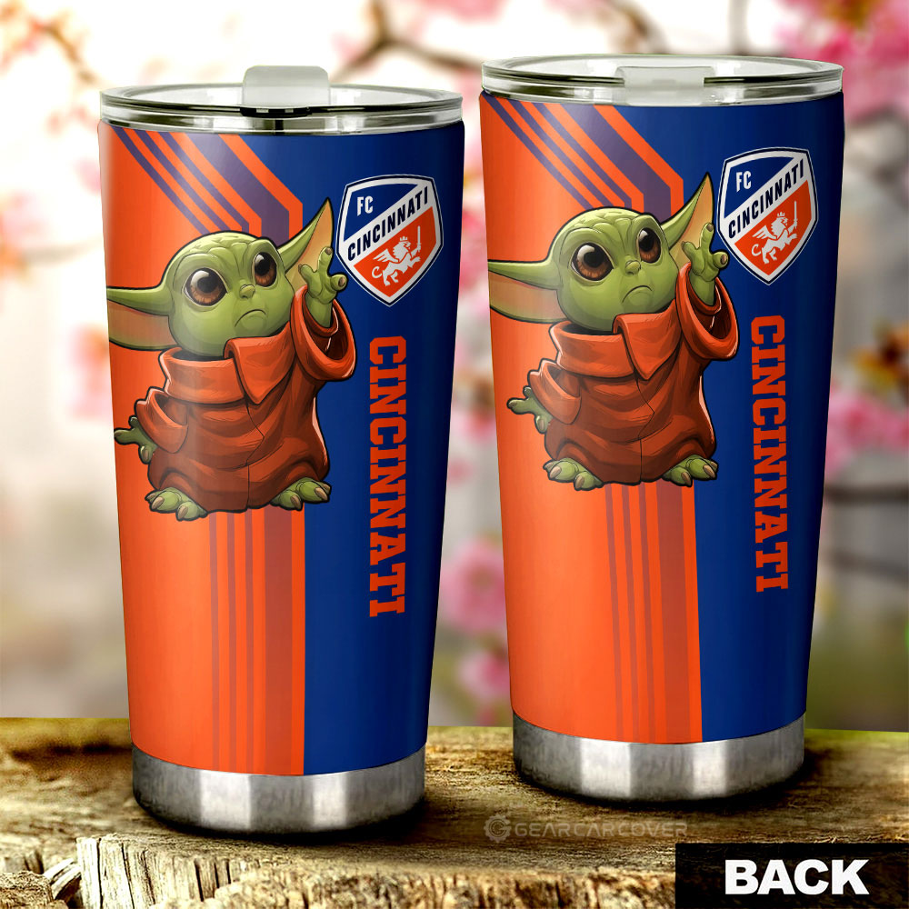 FC Cincinnati Tumbler Cup Custom Car Accessories - Gearcarcover - 2