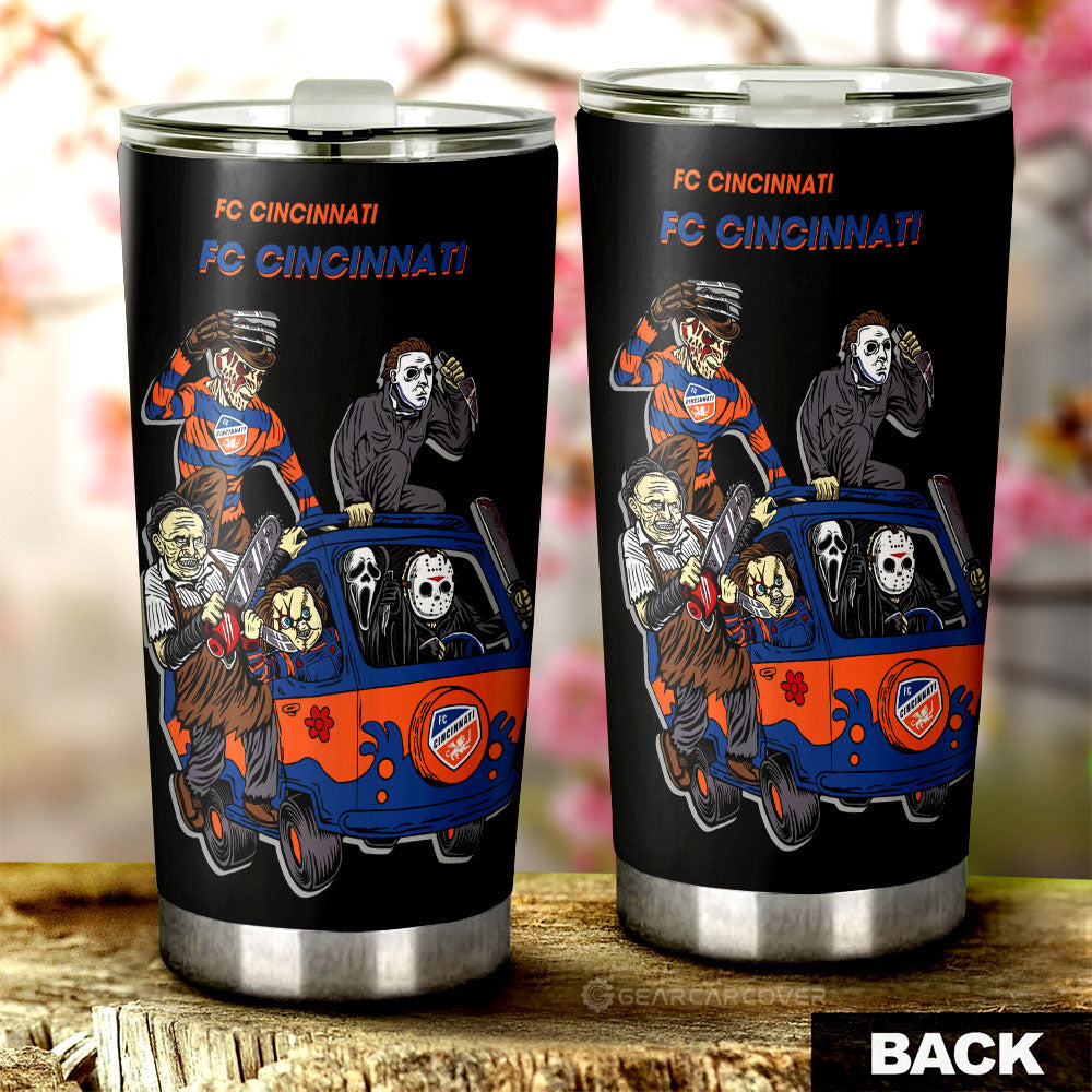 FC Cincinnati Tumbler Cup Custom Car Accessories - Gearcarcover - 2