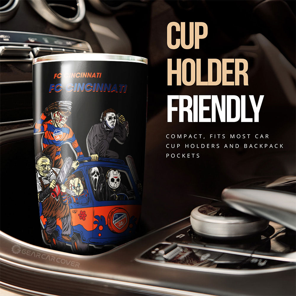FC Cincinnati Tumbler Cup Custom Car Accessories - Gearcarcover - 3
