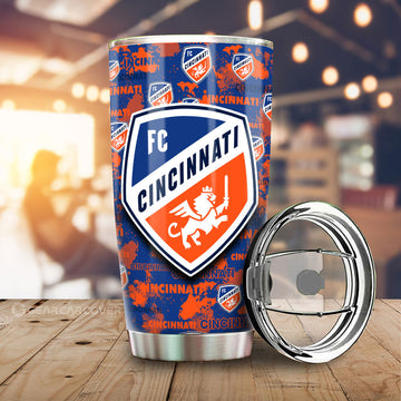 FC Cincinnati Tumbler Cup Custom Car Accessories - Gearcarcover - 1