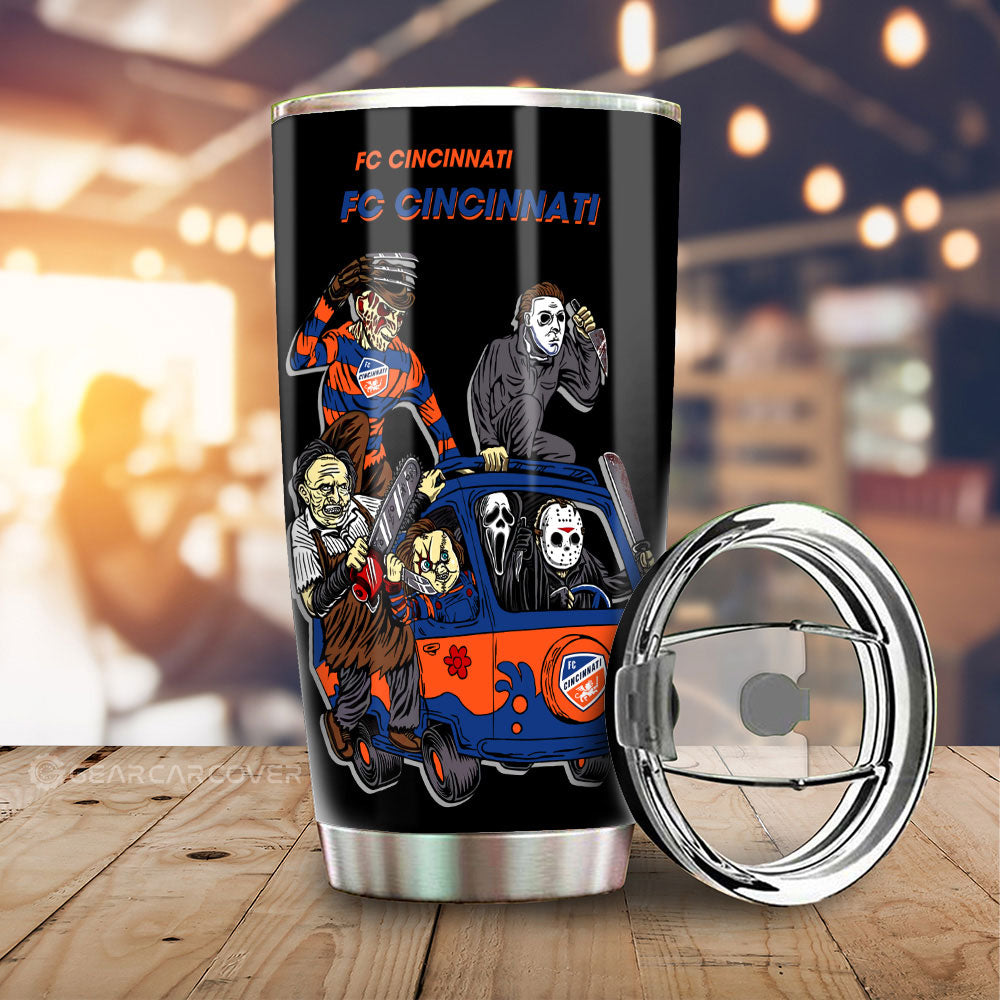 FC Cincinnati Tumbler Cup Custom Car Accessories - Gearcarcover - 1