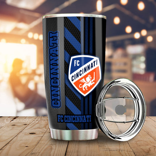 FC Cincinnati Tumbler Cup Custom Car Accessories - Gearcarcover - 1