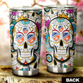 FC Cincinnati Tumbler Cup Custom Sugar Skull Car Accessories - Gearcarcover - 2