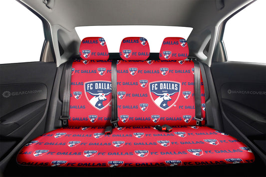 FC Dallas Car Back Seat Covers Sporty Team Collection - Gearcarcover - 2
