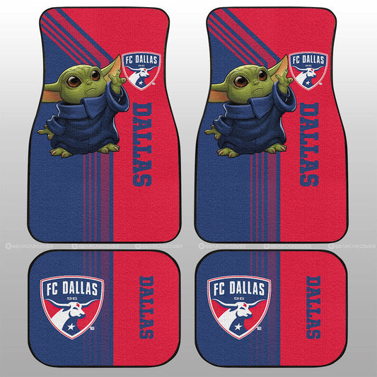 FC Dallas Car Floor Mats Custom Car Accessories - Gearcarcover - 1