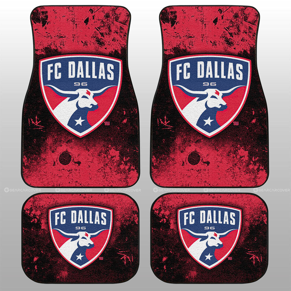 FC Dallas Car Floor Mats Custom Car Accessories - Gearcarcover - 1