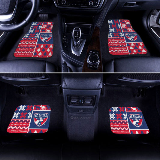 FC Dallas Car Floor Mats Custom Ugly Style Car Accessories - Gearcarcover - 2