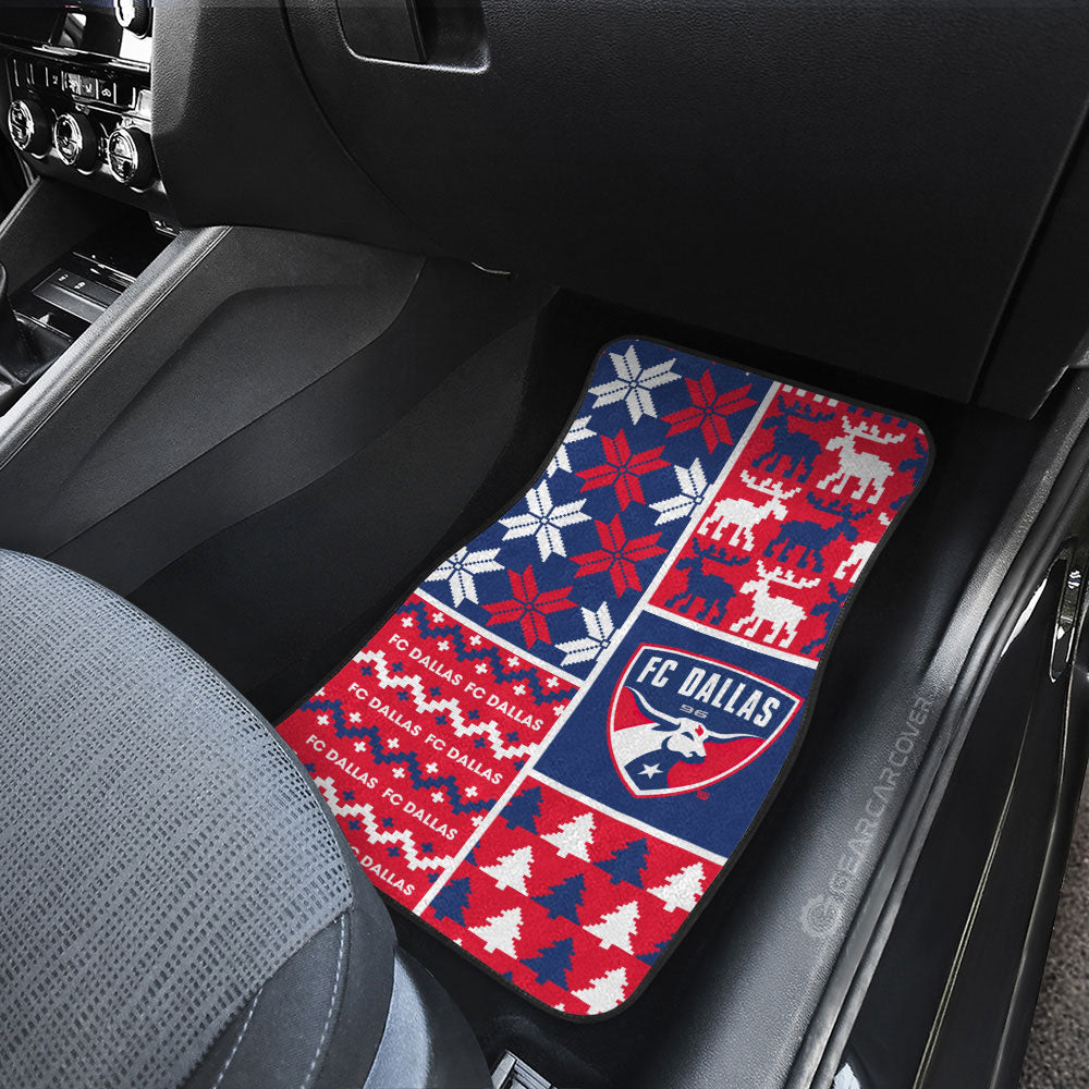 FC Dallas Car Floor Mats Custom Ugly Style Car Accessories - Gearcarcover - 3