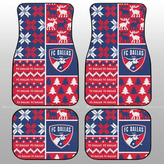 FC Dallas Car Floor Mats Custom Ugly Style Car Accessories - Gearcarcover - 1