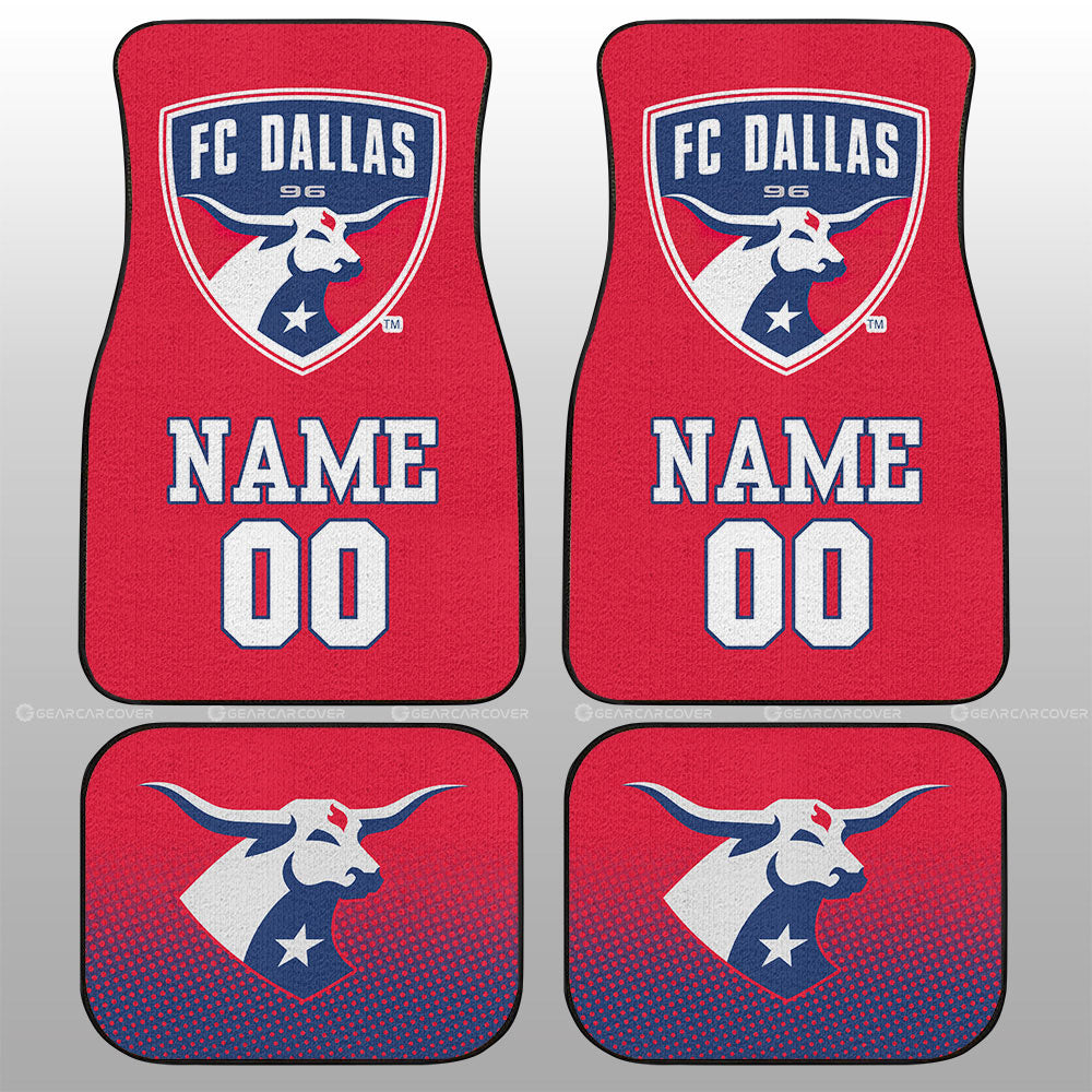 FC Dallas Car Floor Mats Sporty Team Collection - Gearcarcover - 1