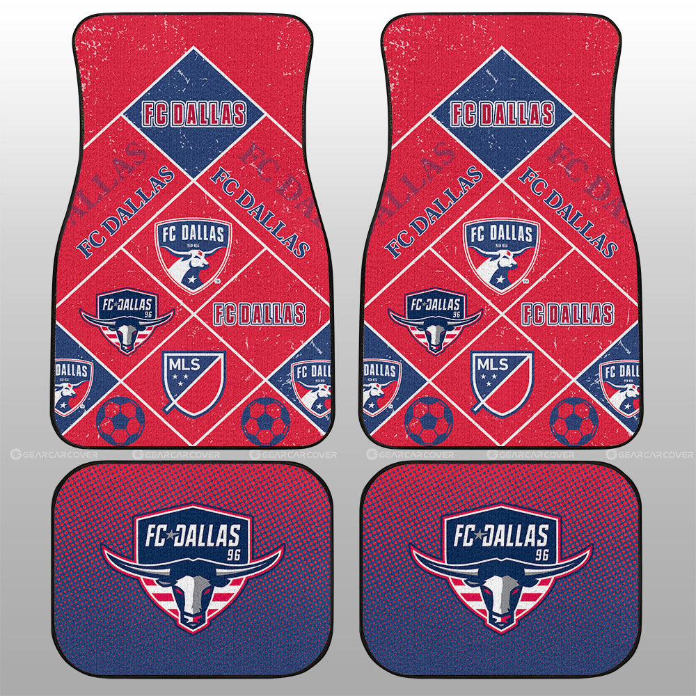 FC Dallas Car Floor Mats Sporty Team Collection - Gearcarcover - 1