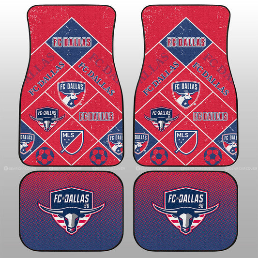 FC Dallas Car Floor Mats Sporty Team Collection - Gearcarcover - 1