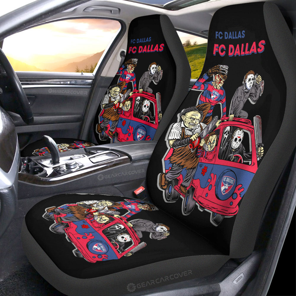FC Dallas Car Seat Covers Custom Car Accessories - Gearcarcover - 1