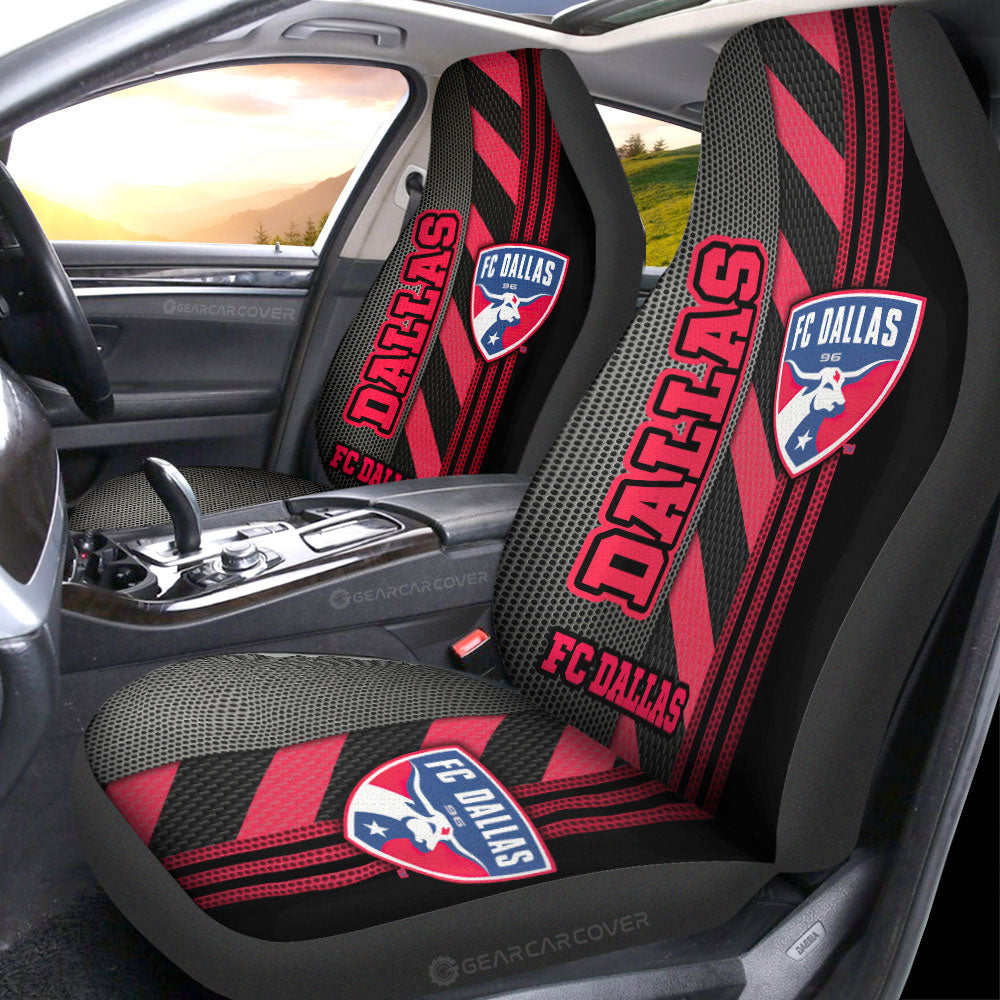 FC Dallas Car Seat Covers Custom Car Accessories - Gearcarcover - 1