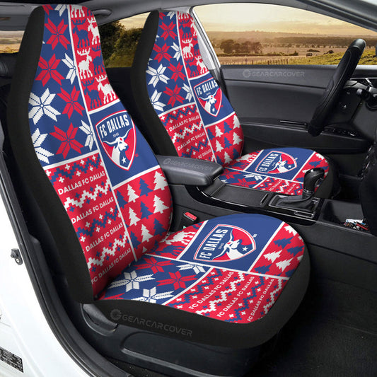 FC Dallas Car Seat Covers Custom Ugly Style Car Accessories - Gearcarcover - 2