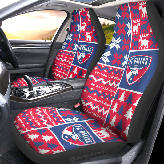 FC Dallas Car Seat Covers Custom Ugly Style Car Accessories - Gearcarcover - 1