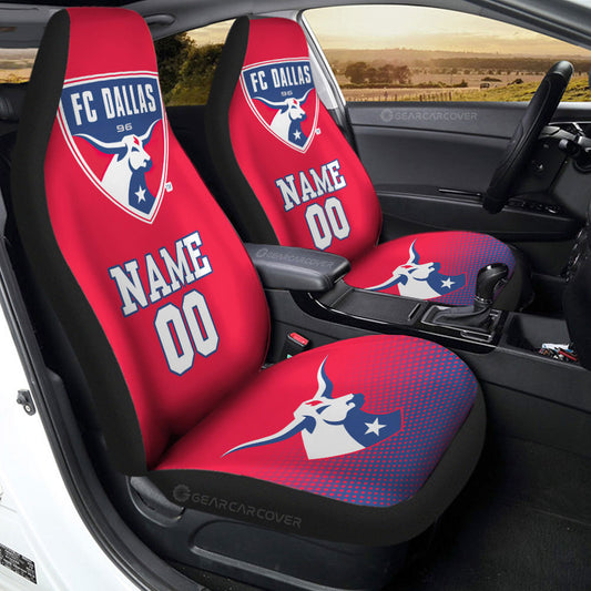 FC Dallas Car Seat Covers Sporty Team Collection - Gearcarcover - 2