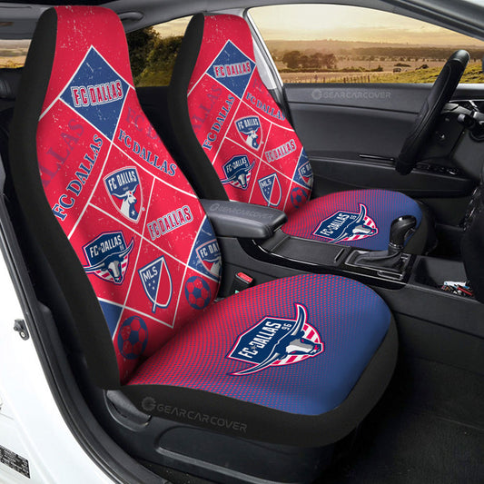 FC Dallas Car Seat Covers Sporty Team Collection - Gearcarcover - 2