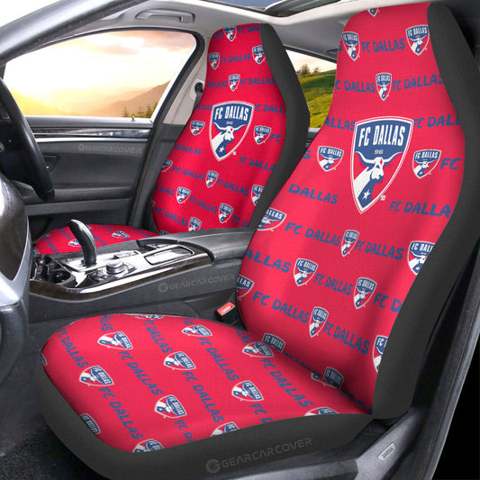FC Dallas Car Seat Covers Sporty Team Collection - Gearcarcover - 1