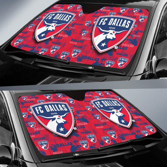FC Dallas Car Sunshade Custom Car Accessories - Gearcarcover - 2