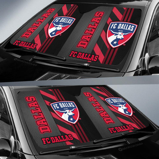 FC Dallas Car Sunshade Custom Car Accessories - Gearcarcover - 2