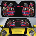 FC Dallas Car Sunshade Custom Car Accessories - Gearcarcover - 1