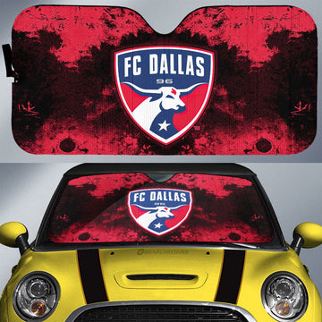 FC Dallas Car Sunshade Custom Car Accessories - Gearcarcover - 1