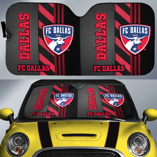 FC Dallas Car Sunshade Custom Car Accessories - Gearcarcover - 1
