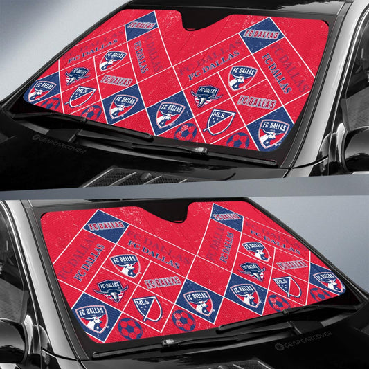 FC Dallas Car Sunshade Sporty Team Collection - Gearcarcover - 2