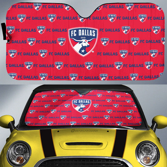 FC Dallas Car Sunshade Sporty Team Collection - Gearcarcover - 1