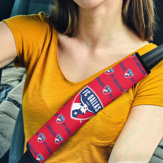 FC Dallas Seat Belt Covers Sporty Team Collection - Gearcarcover - 2
