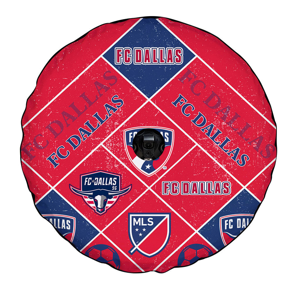 FC Dallas Spare Tire Covers Camera Hole Sporty Team Collection - Gearcarcover - 4