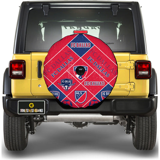 FC Dallas Spare Tire Covers Camera Hole Sporty Team Collection - Gearcarcover - 1