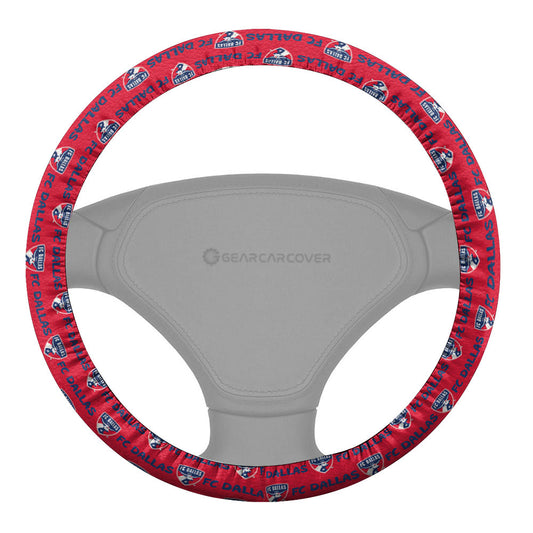 FC Dallas Steering Wheel Cover Sporty Team Collection - Gearcarcover - 2
