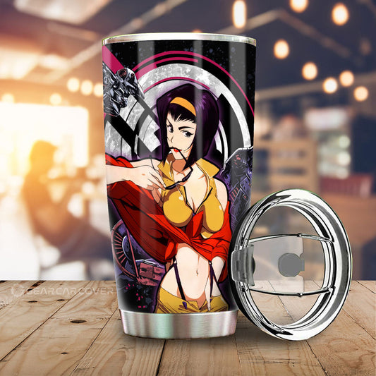 Faye Valentine Tumbler Cup Custom - Gearcarcover - 1