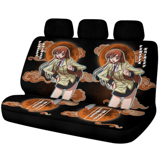 Fenette Shirley Car Back Seat Covers Custom Car Accessories - Gearcarcover - 1