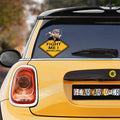 Fight Me Inosuke Warning Car Sticker Custom Car Accessories - Gearcarcover - 1
