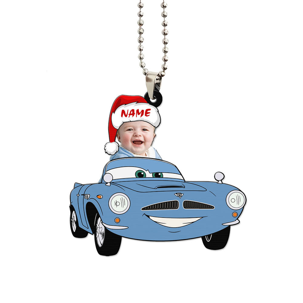 Finn McMissile Ornament Personalized Christmas Baby Collection - Gearcarcover - 1