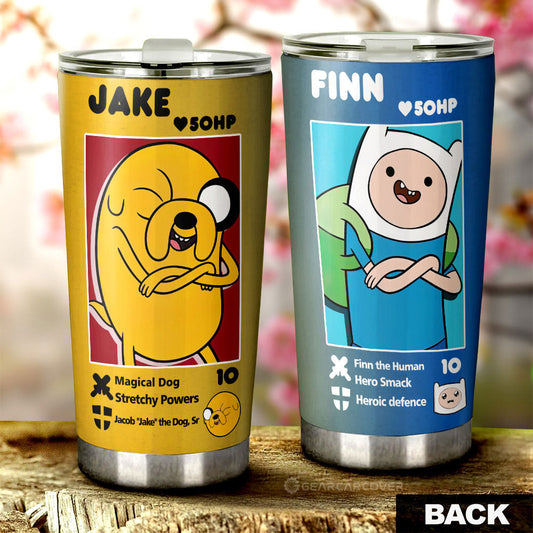 Finn x Jake Tumbler Cup Custom Adventure Time Car Accessories - Gearcarcover - 2