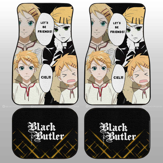 Finnian Car Floor Mats Custom Black Butler Car Accessories - Gearcarcover - 2