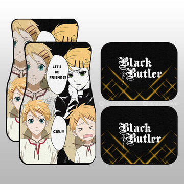 Finnian Car Floor Mats Custom Black Butler Car Accessories - Gearcarcover - 1