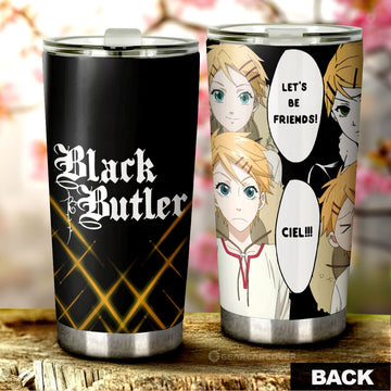 Finnian Tumbler Cup Custom Black Butler Car Accessories - Gearcarcover - 1