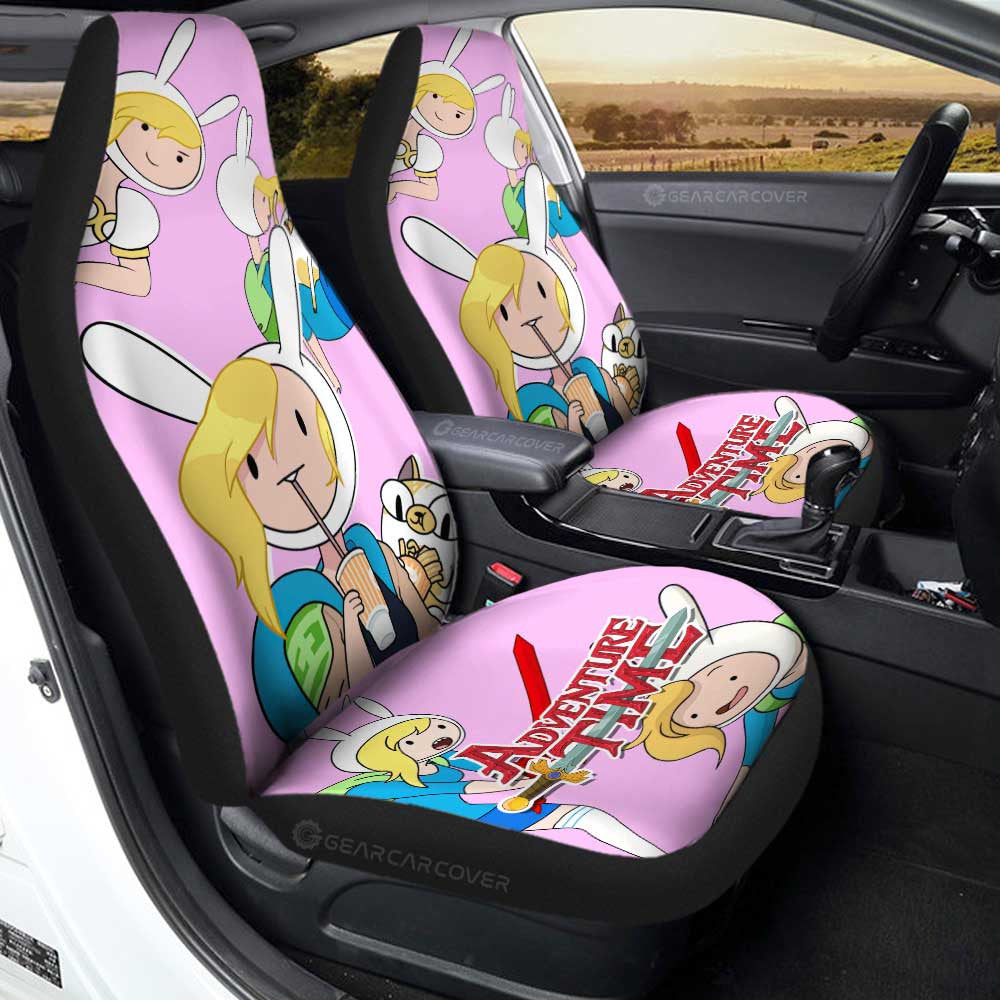 Fionna Adventure Time Car Seat Covers Custom Cartoon Car Accessories - Gearcarcover - 1