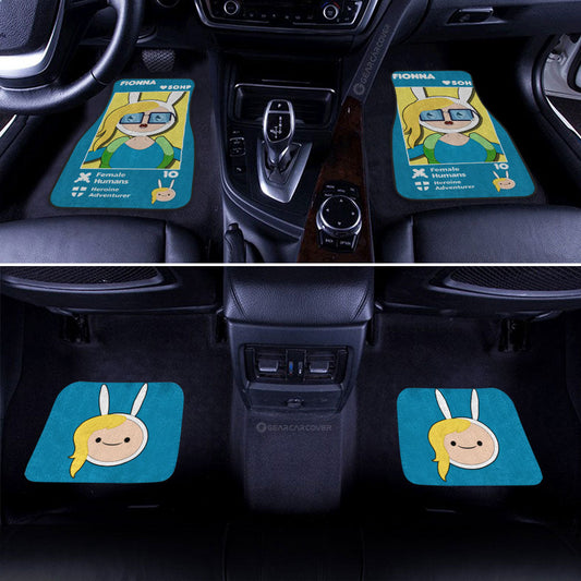 Fionna Car Floor Mats Custom Adventure Time Car Accessories - Gearcarcover - 2