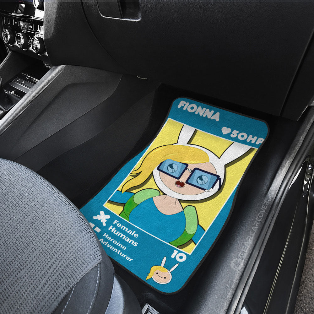 Fionna Car Floor Mats Custom Adventure Time Car Accessories - Gearcarcover - 3