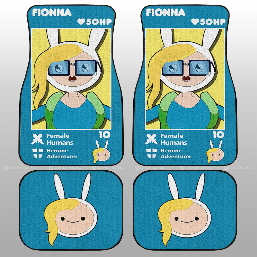 Fionna Car Floor Mats Custom Adventure Time Car Accessories - Gearcarcover - 1