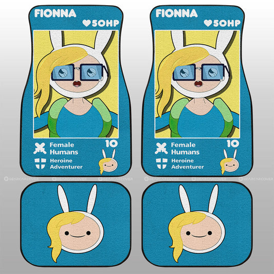 Fionna Car Floor Mats Custom Adventure Time Car Accessories - Gearcarcover - 1