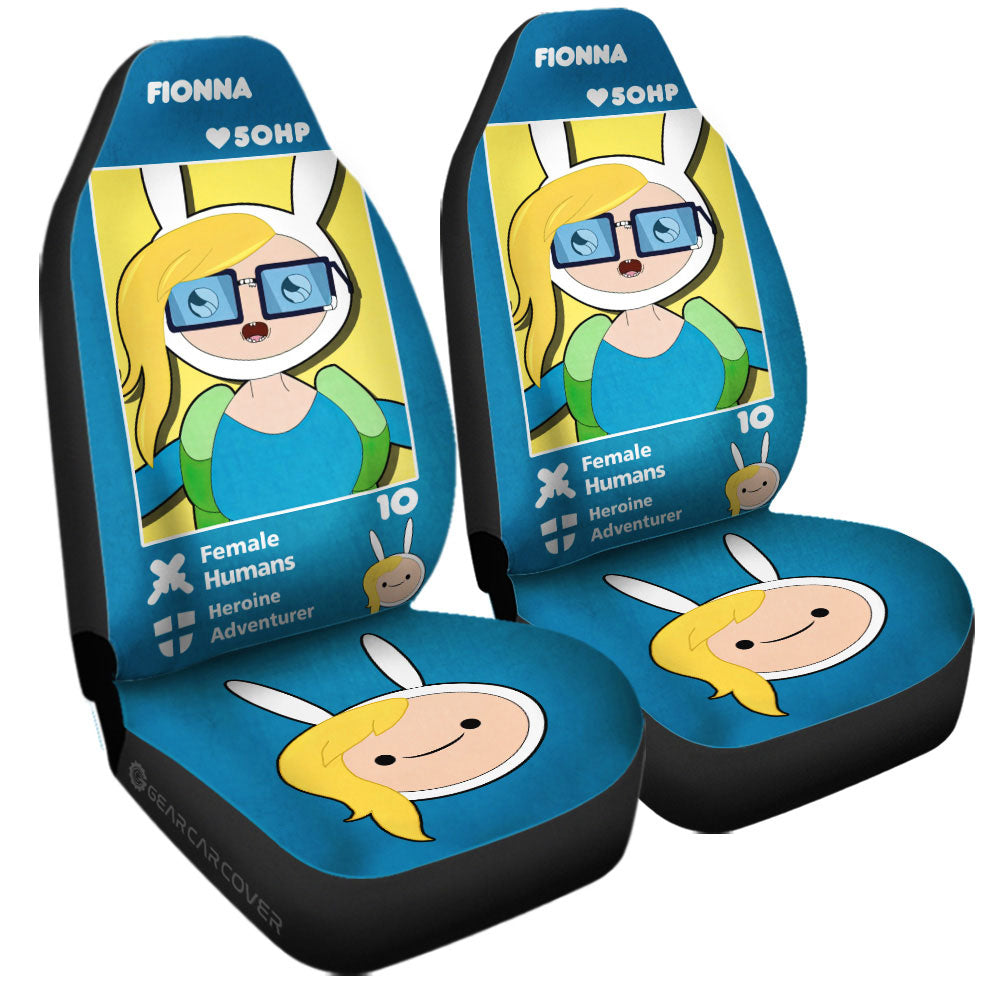 Fionna Car Seat Covers Custom Adventure Time Car Accessories - Gearcarcover - 3